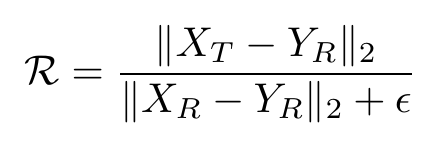 Robust error ratio definition